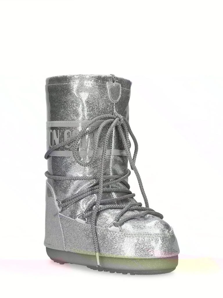 商品Moon Boot|Icon Tall Glitter Nylon Snow Boots,价格¥1525,第1张图片详细描述