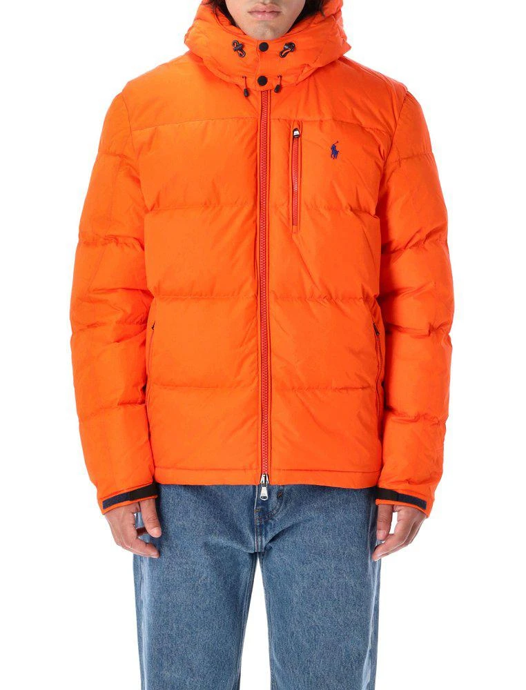 商品Ralph Lauren|Polo Ralph Lauren Logo Embroidered Hooded Down Jacket,价格¥2202,第1张图片