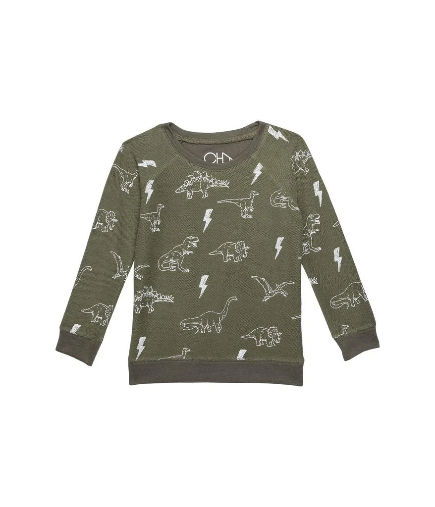 商品Chaser|Dino Pullover Cozy Knit Pullover (Little Kids/Big Kids),价格¥133,第1张图片