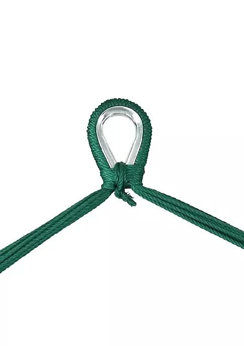 商品Sunnydaze Decor|Decor Extra Large Hammock Chair With Adjustable Steel Stand   Green,价格¥1642,第3张图片详细描述