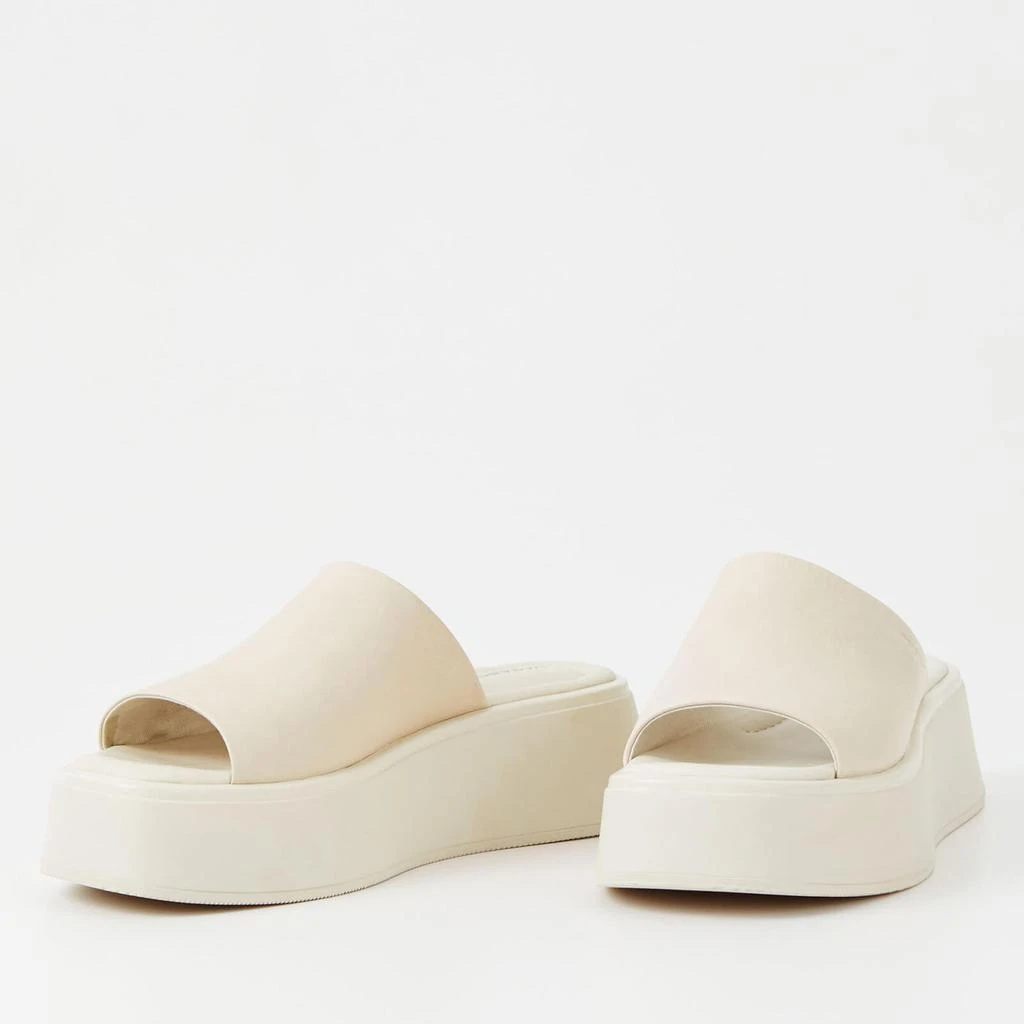 商品Vagabond|Vagabond Women's Courtney Leather Flatform Mules - Off White,价格¥230,第2张图片详细描述