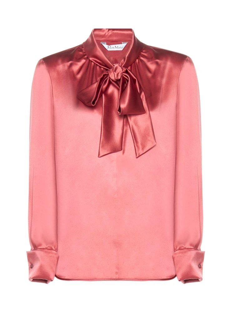商品Max Mara|Max Mara Scarf Neck Blouse,价格¥2337,第1张图片