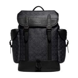 商品Coach|Hitch Backpack In Signature Canvas,价格¥6138,第1张图片