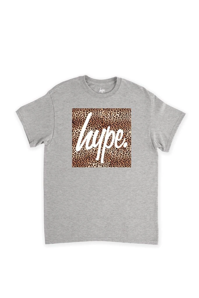 商品HYPE KIDS|HYPE KIDS LEOPARD SQUARE SCRIPT T-SHIRT,价格¥186,第4张图片详细描述