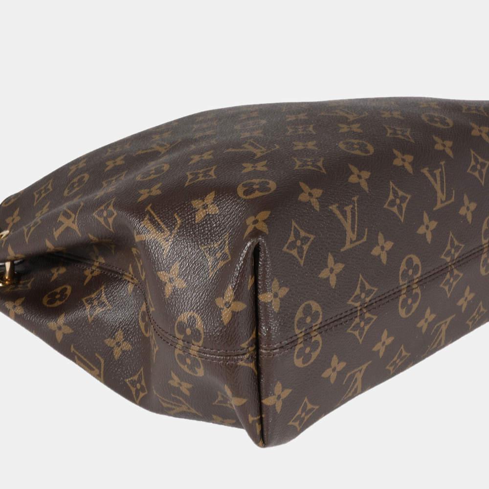 Louis Vuitton Brown Monogram Canvas Graceful PM Shoulder Bag商品第7张图片规格展示