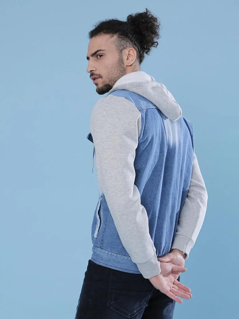 商品Campus Sutra|Men Stylish Casual Denim Jacket,价格¥824,第4张图片详细描述