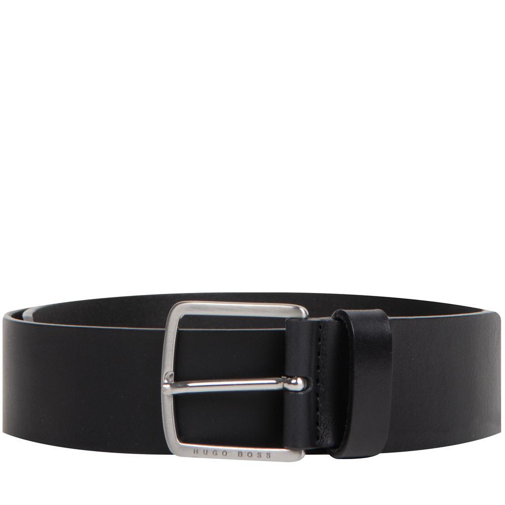 商品Hugo Boss|BOSS 'Sjeeki Sz40' Leather Belt Black,价格¥509,第1张图片