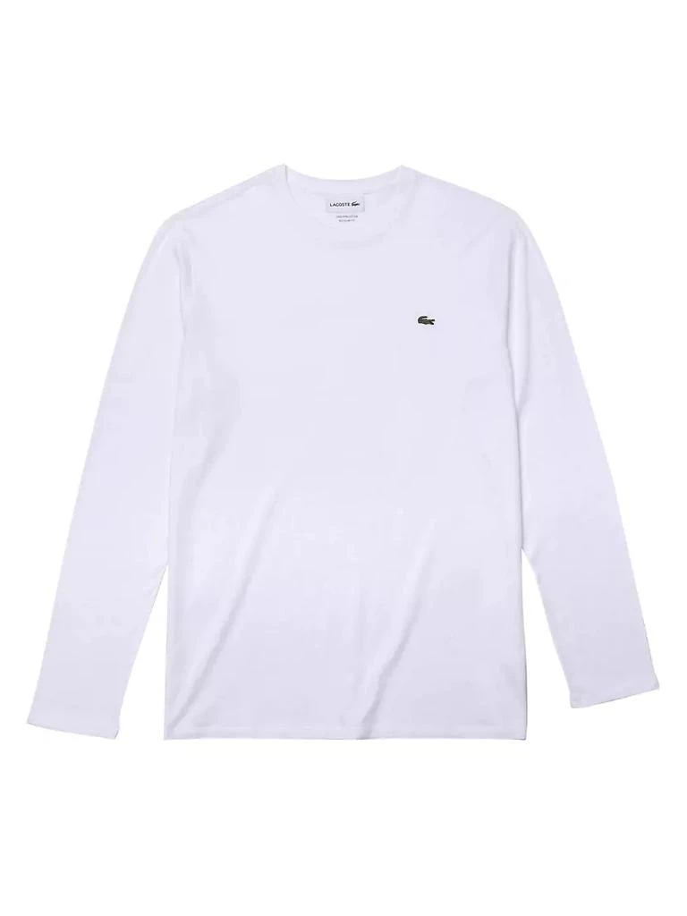 商品Lacoste|Men's Embroidered Crocodile Long-Sleeve T-Shirt,价格¥367,第1张图片