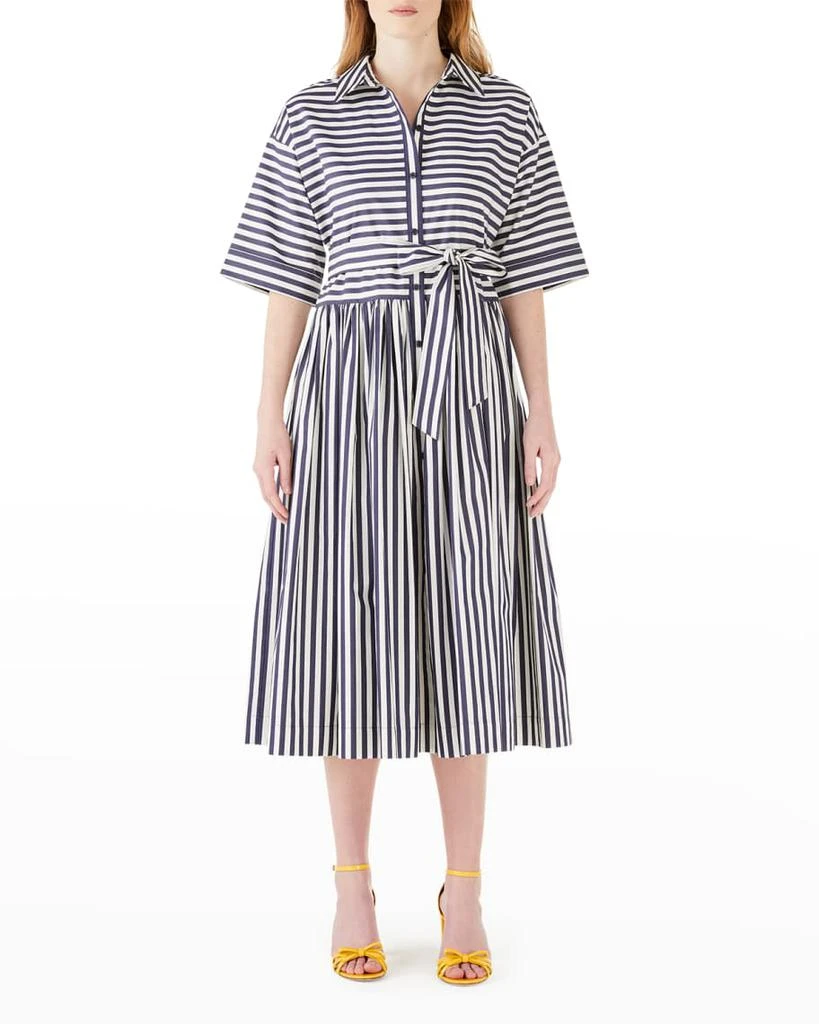 商品Kate Spade|julia striped midi shirtdress,价格¥2874,第4张图片详细描述