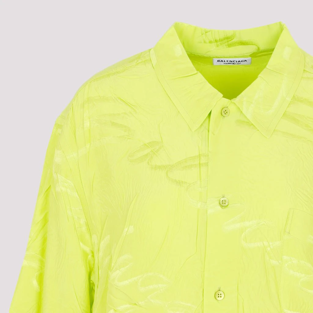 商品Balenciaga|BALENCIAGA  SHORT-SLEEVED OVERSIZE SHIRT,价格¥3470,第3张图片详细描述