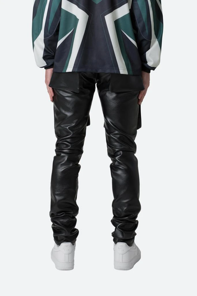 商品MNML|Leather Snap Cargo Pants - Black,价格¥269,第4张图片详细描述