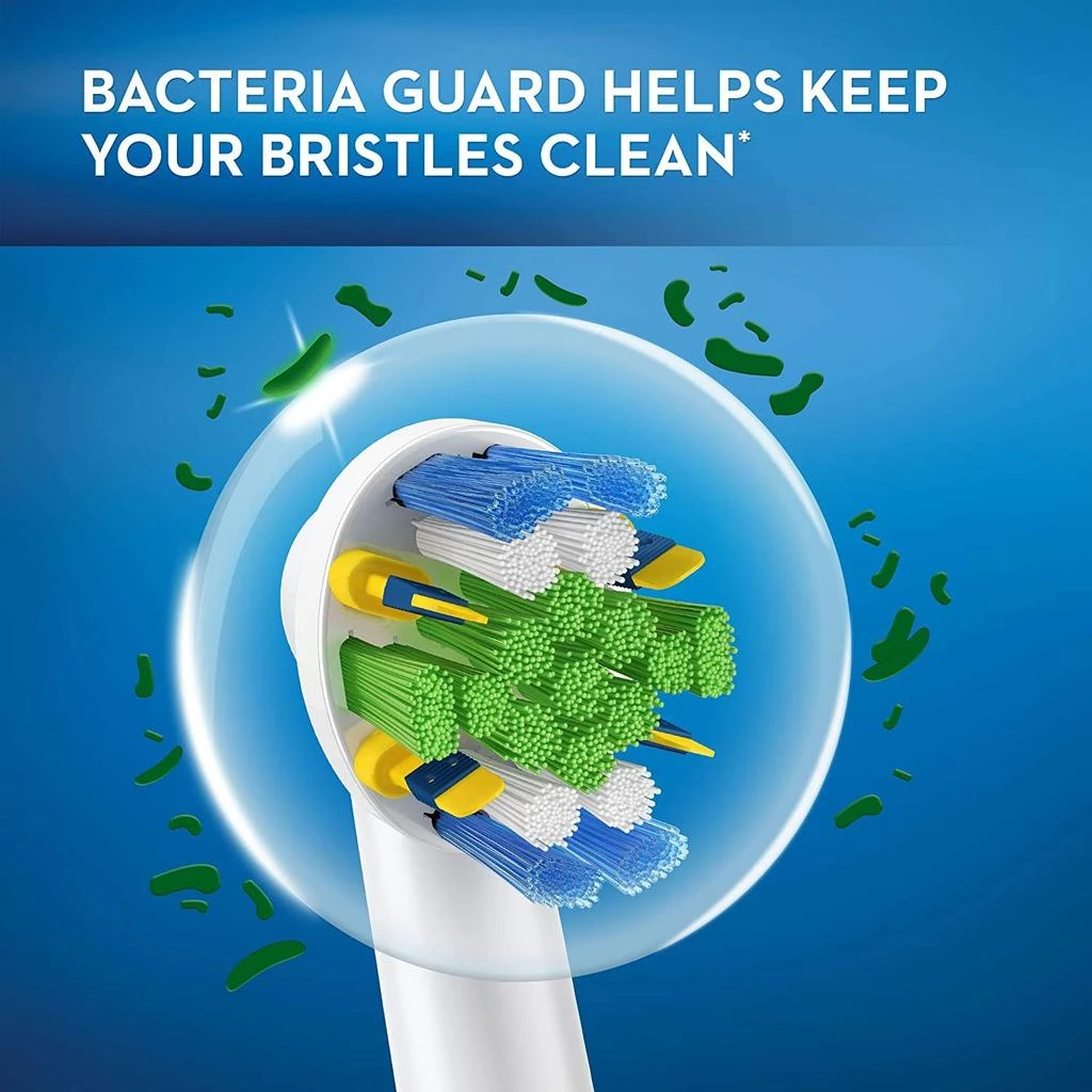 商品Oral-B|Oral-B FlossAction Electric Toothbrush Replacement Brush Heads Refills, 5 Count,价格¥226,第3张图片详细描述