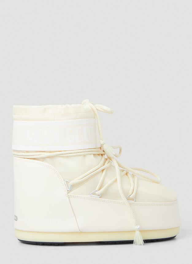 商品Moon Boot|Classic Snow Boots in Cream,价格¥1259,第1张图片