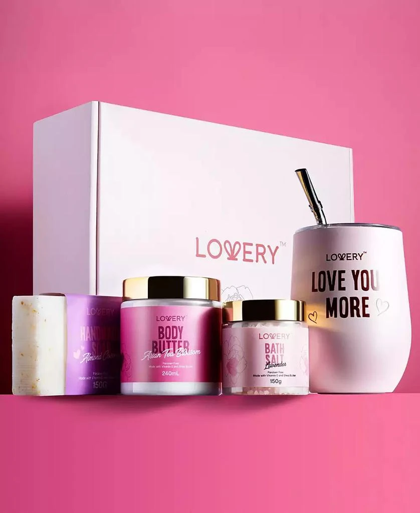 商品Lovery|New Mom Gifts, Spa Gift Set for Mom To Be, Bath and Body Gift Set, 7 Piece,价格¥281,第2张图片详细描述