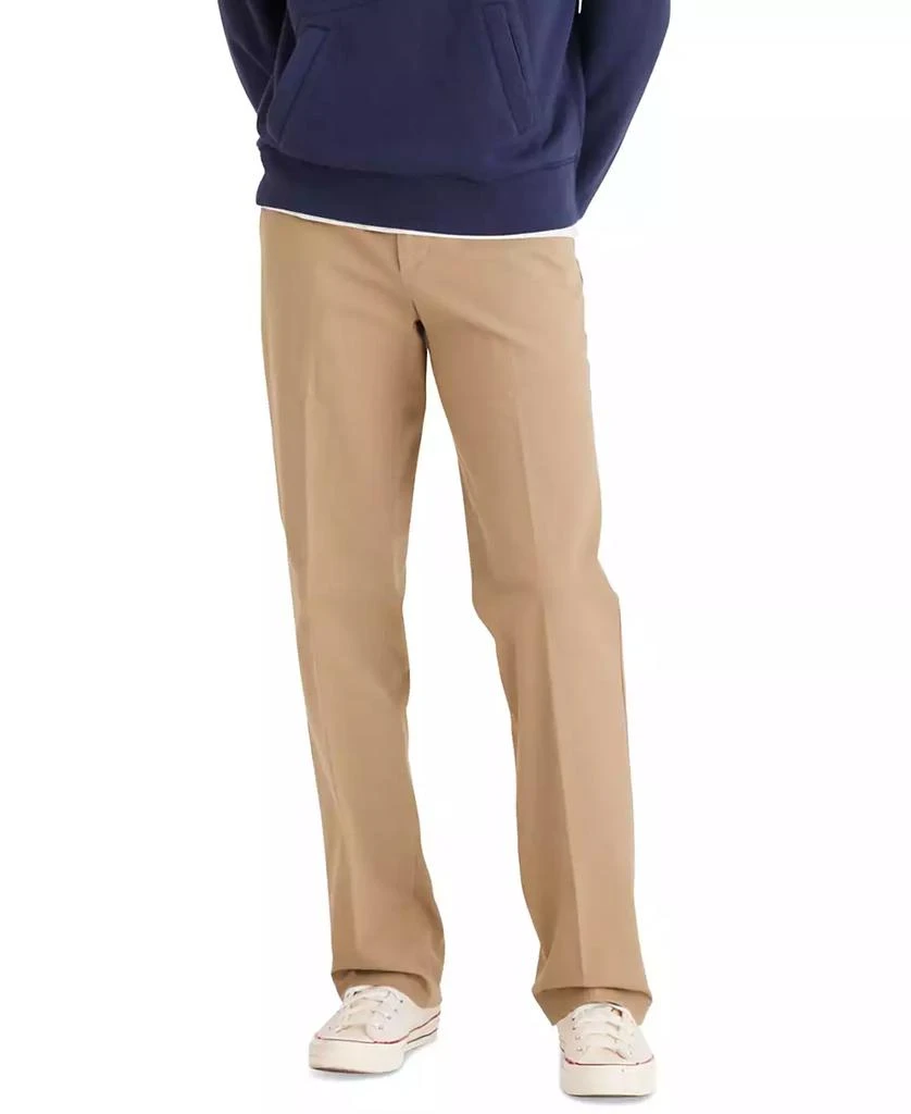 商品Dockers|Men's Workday Smart 360 Flex Classic Fit Khaki Stretch Pants,价格¥372,第1张图片