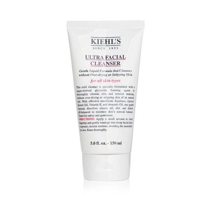 商品Kiehl's|Kiehl's 高保湿洁面乳 特效高保湿啫喱 洗面奶 - 适用于所有肤质 150ml/5oz,价格¥187,第1张图片