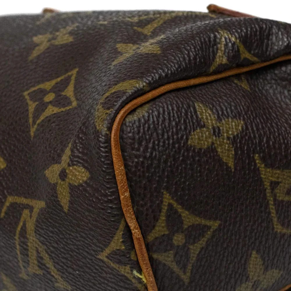 Louis Vuitton Brown Monogram Canvas Nano Speedy Satchel Bag  商品