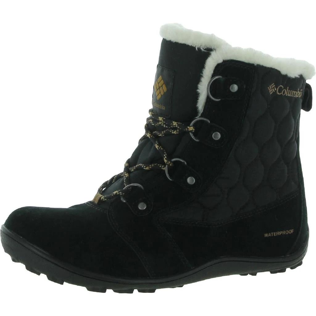 商品Columbia|Columbia Womens Kinnerly Peak Waterproof Flats Winter & Snow Boots,价格¥632,第1张图片
