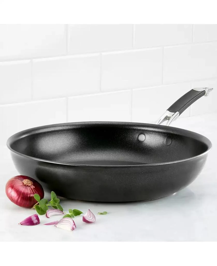 商品Anolon|SmartStack Hard-Anodized Nesting 12" Skillet,价格¥804,第2张图片详细描述