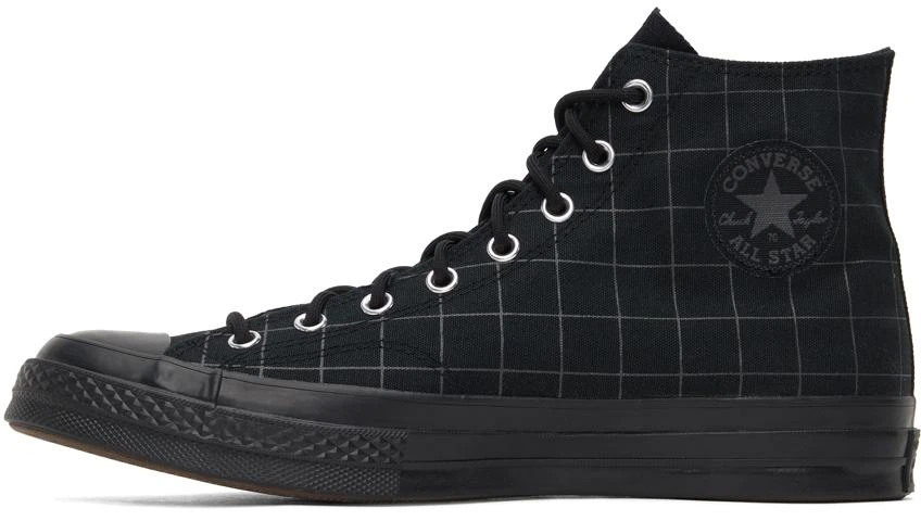 商品Converse|Black Gore-Tex Check Chuck 70 Hi Sneakers,价格¥423,第3张图片详细描述