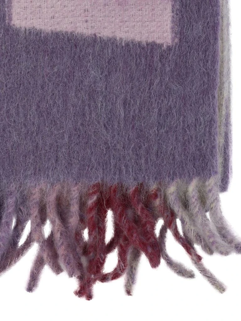 商品Marni|Scarf With Logo Scarves Purple,价格¥1909,第2张图片详细描述