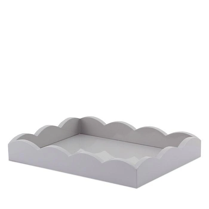 商品Addison Ross|Small Lacquered Scalloped Tray,价格¥941,第1张图片