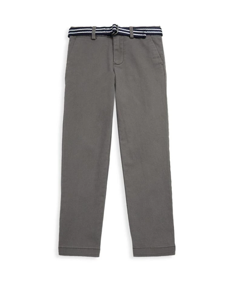 商品Ralph Lauren|Toddler's, Little Boy's & Boy's Belted Stretch Chino,价格¥184,第1张图片