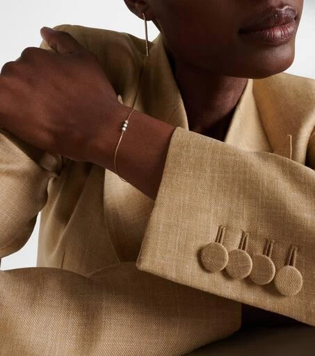 商品Persée|Danaé 18kt gold bracelet with diamonds,价格¥11596,第2张图片详细描述
