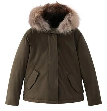 商品Woolrich|Arctic 可拆卸毛皮短款拉马尔派克大衣,价格¥4969,第3张图片详细描述