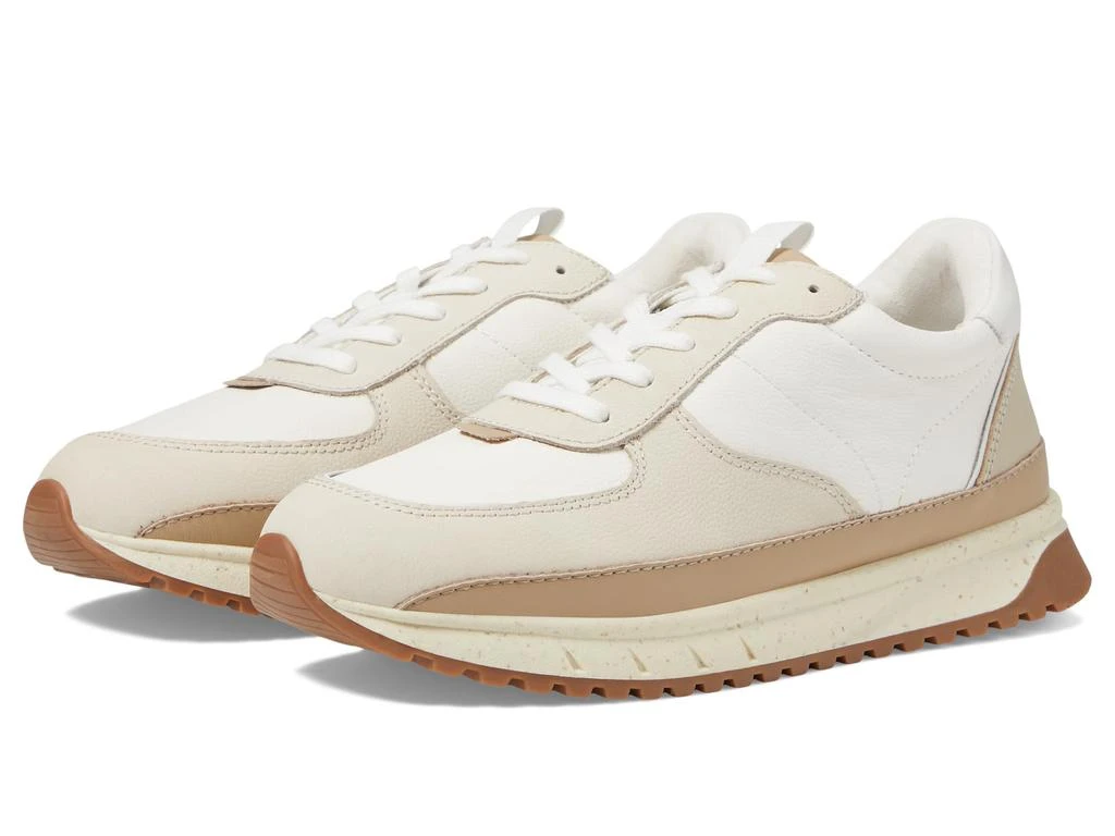 商品Madewell|Kickoff Trainer Sneakers in Neutral Colorblock Leather,价格¥635,第1张图片