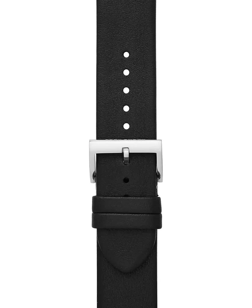 商品Tory Burch|Women's McGraw Black Band For Apple Watch® Leather Strap 38 mm/40mm,价格¥907,第3张图片详细描述