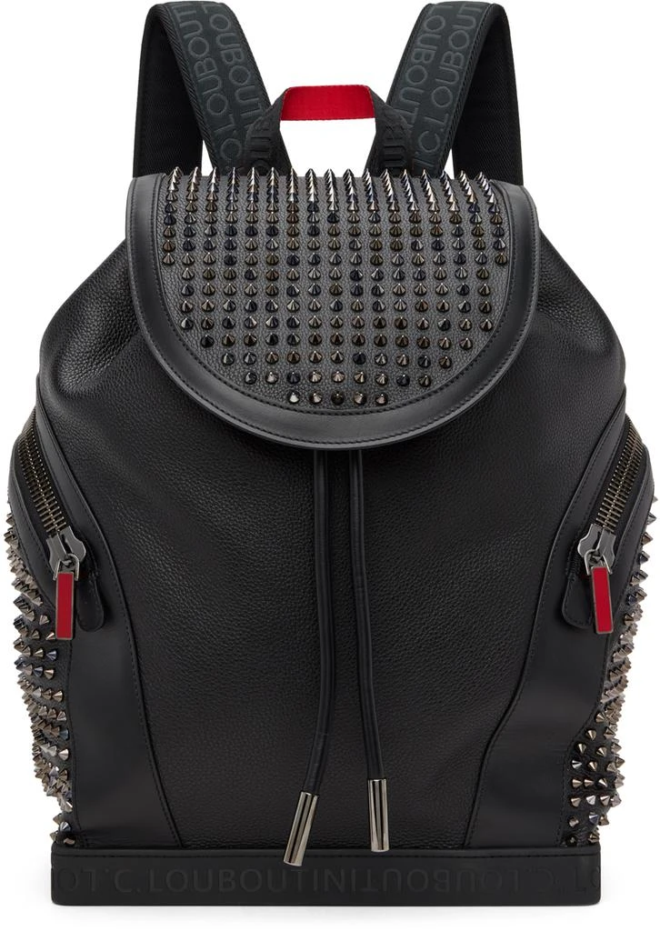 商品Christian Louboutin|Black Explorafunk Backpack,价格¥19903,第1张图片