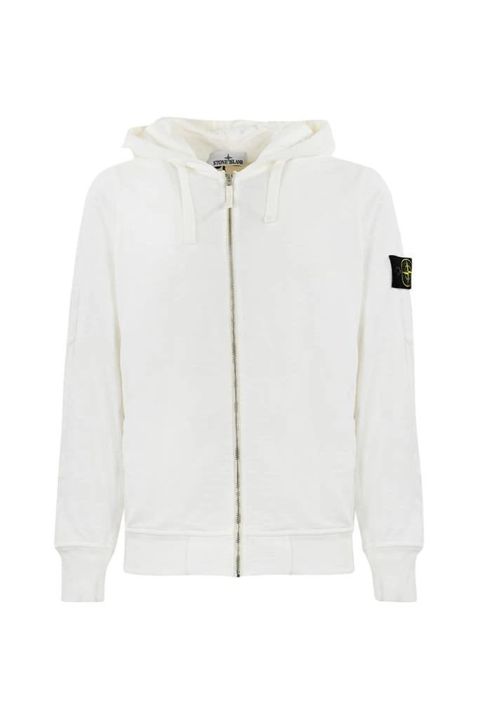 商品Stone Island|Zip Sweatshirt 63160 Old Treatment,价格¥3395,第1张图片