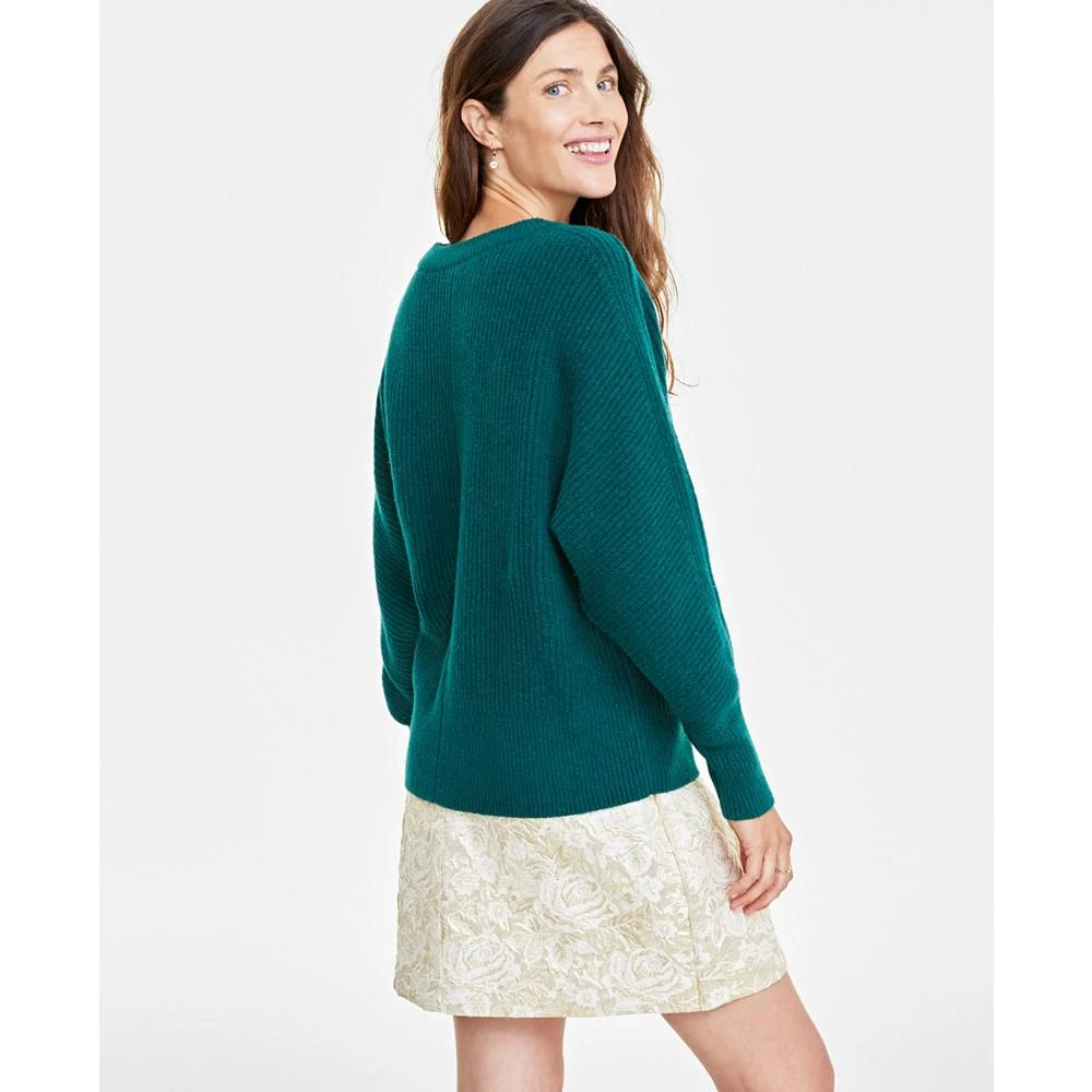 商品On 34th|Women's Dolman-Sleeve Crewneck Sweater, Created for Macy's,价格¥178,第2张图片详细描述