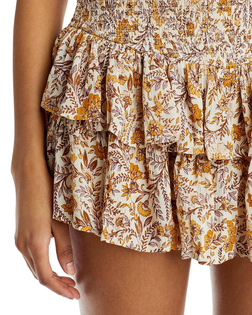 Larkin Printed Tiered Ruffle Skirt - 100% Exclusive商品第7张图片规格展示