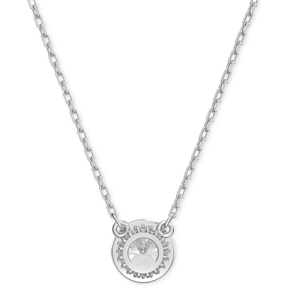 商品Swarovski|Silver-Tone Constella Crystal Pendant Necklace, 14-7/8" + 3" extender,价格¥1070,第6张图片详细描述