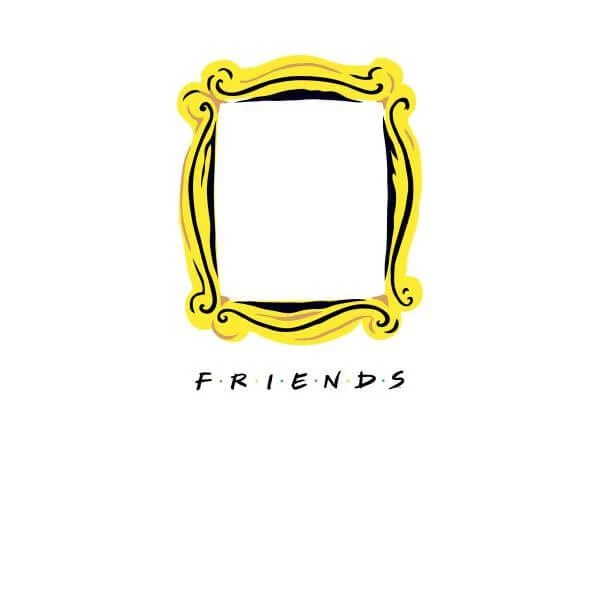 商品Original Hero|Friends Frame Women's T-Shirt - White,价格¥178,第2张图片详细描述