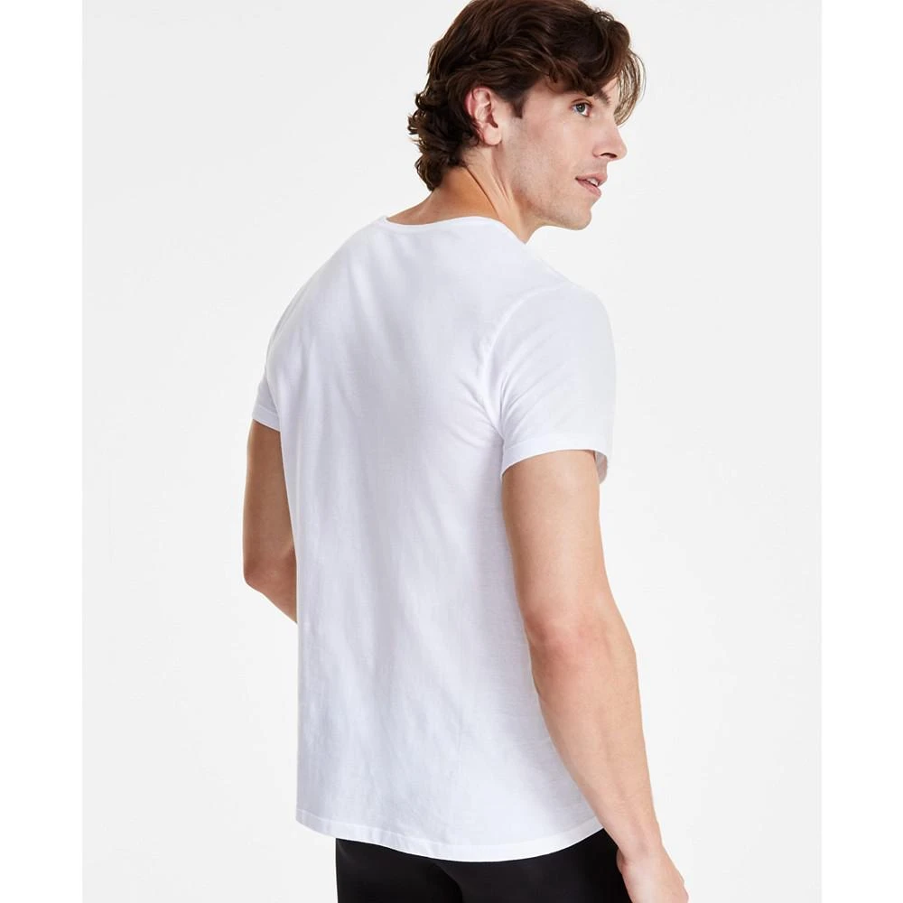 商品Calvin Klein|Men's 5-Pk. Cotton Classics Crew Neck Undershirts, Created for Macy's,价格¥521,第4张图片详细描述