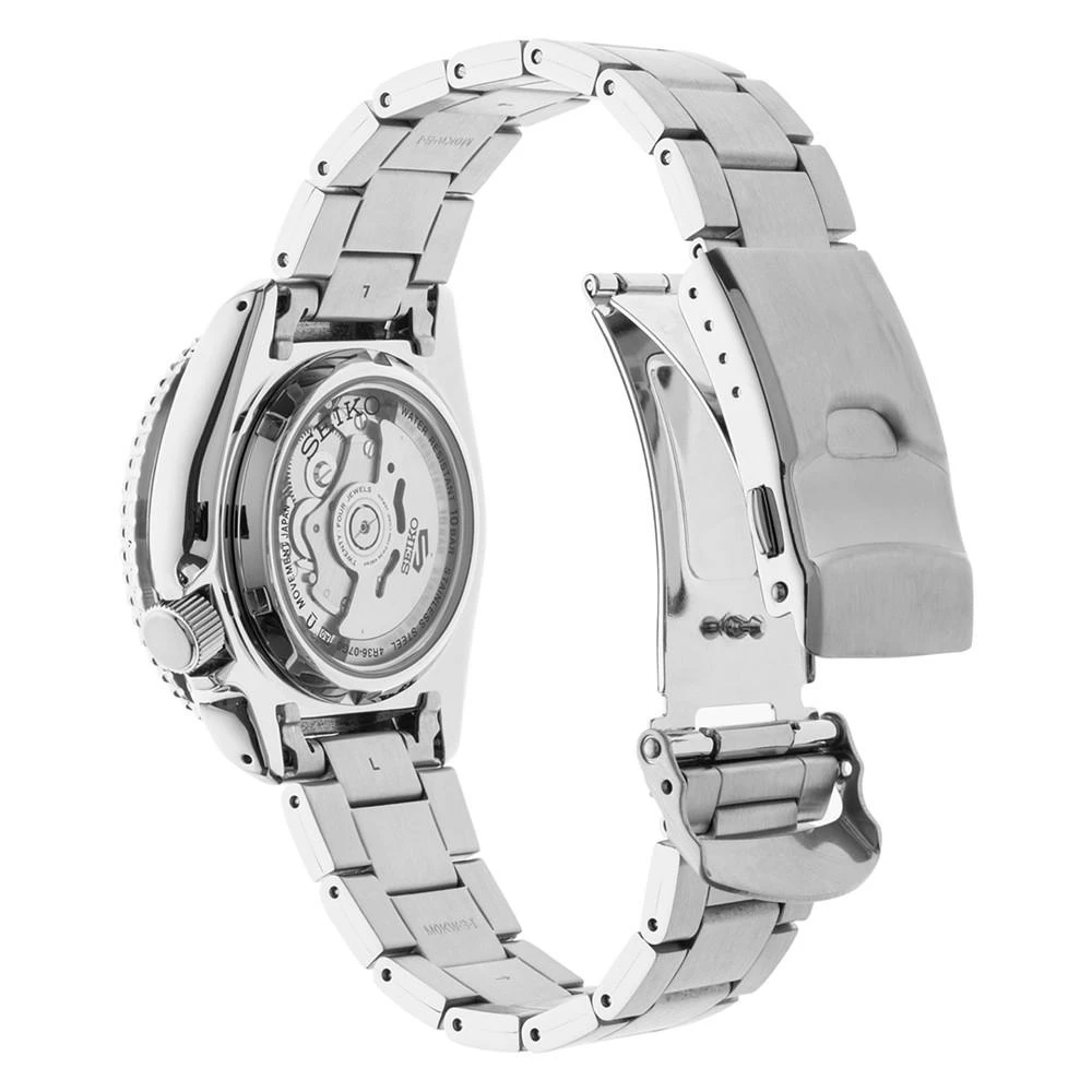 商品Seiko|Men's Automatic Stainless Steel Bracelet Watch 40mm,价格¥2439,第3张图片详细描述