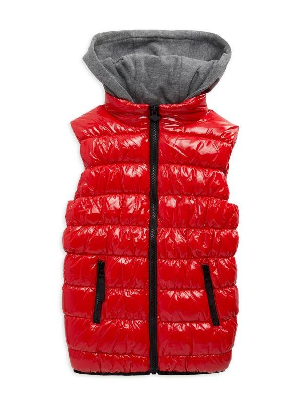 商品Appaman|Little Boy's & Boy's Apex Hooded Puffer Vest,价格¥236,第1张图片