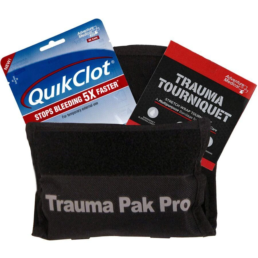 商品Adventure Medical Kits|QuikClot Trauma Pack Pro + Tourniquet + QuikClot,价格¥372,第1张图片