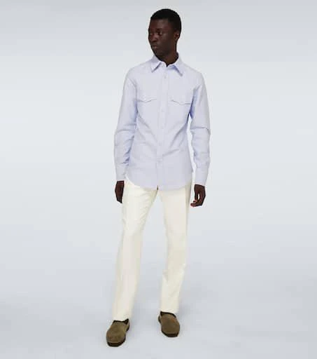 商品Tom Ford|西部风棉质长袖衬衫,价格¥3821,第2张图片详细描述