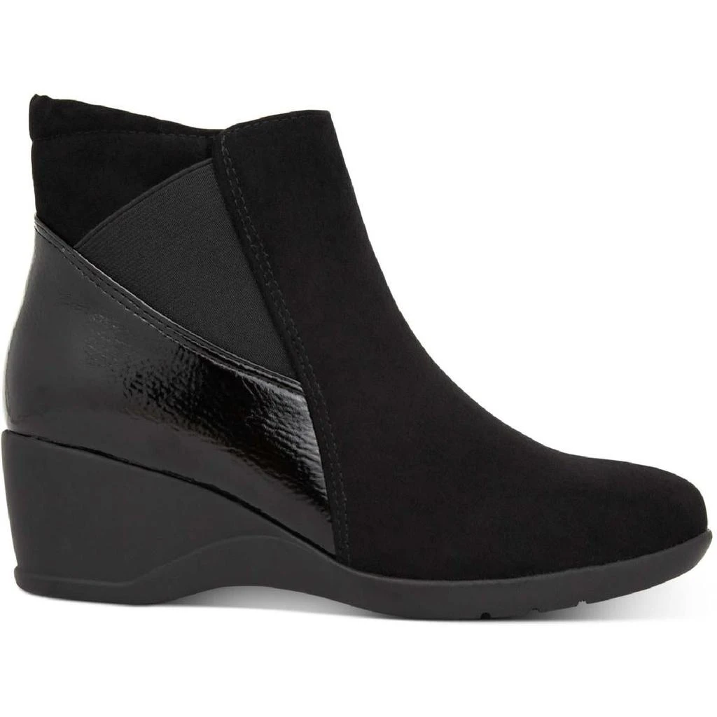 商品Karen Scott|Karen Scott Womens Carina Wedge Stretch Ankle Boots,价格¥107,第2张图片详细描述