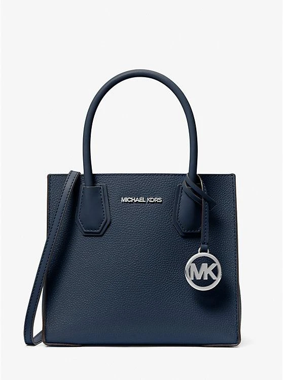 商品Michael Kors|Mercer Medium Pebbled Leather Crossbody Bag,价格¥664,第1张图片