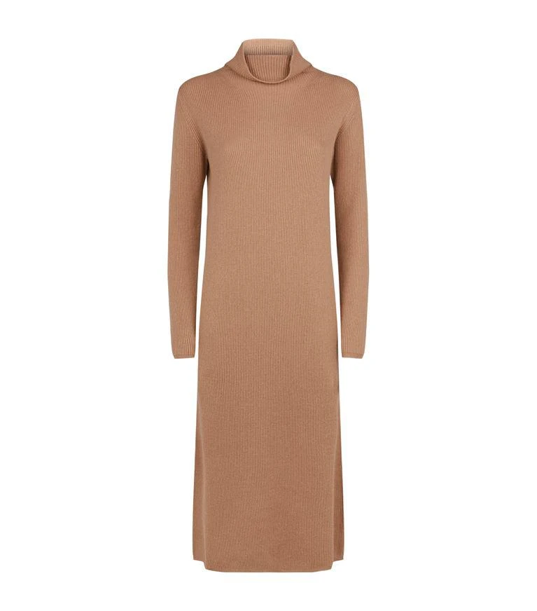 商品Max Mara|Ribbed High-Neck Knit Dress,价格¥4836,第1张图片