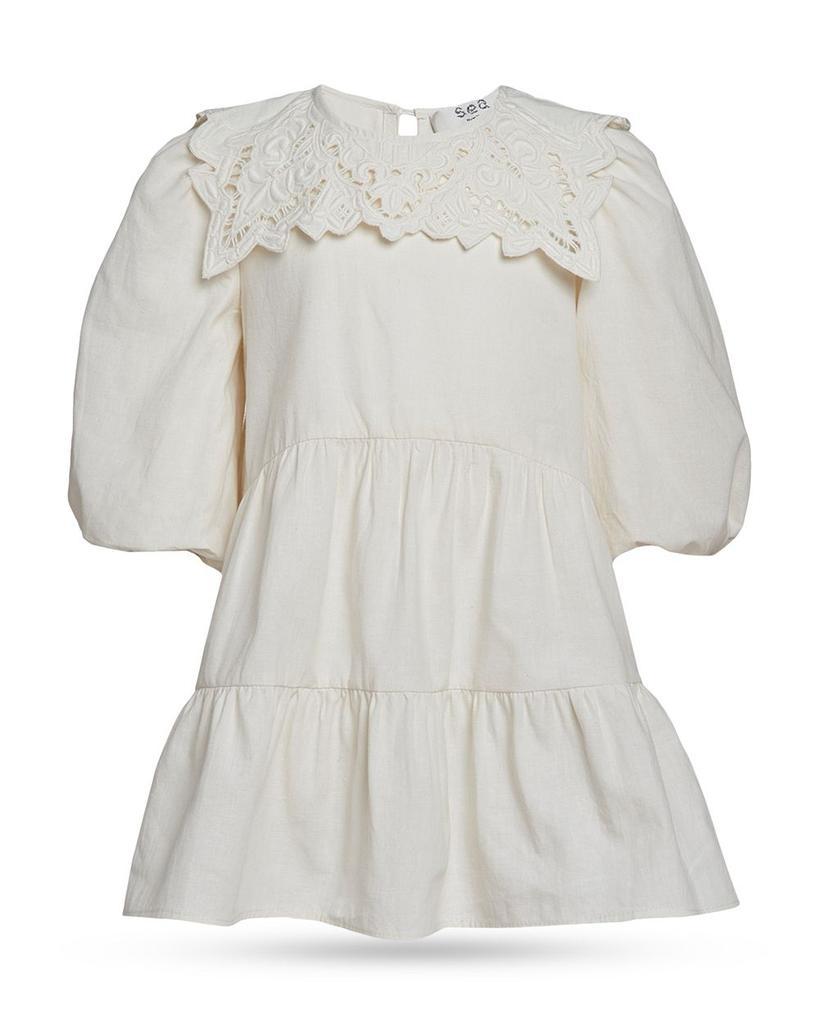 商品Sea|Girls' Anita Puff Sleeve Dress - Little Kid, Big Kid,价格¥854,第1张图片