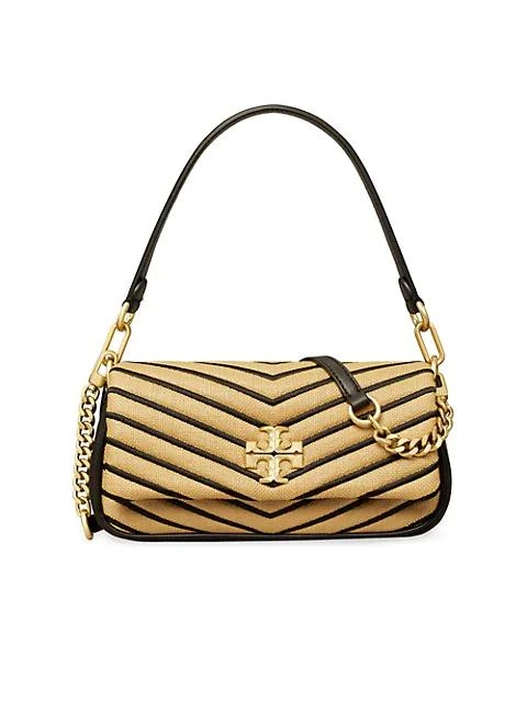 商品Tory Burch|Kira Chevron Straw Shoulder Bag,价格¥2954,第1张图片