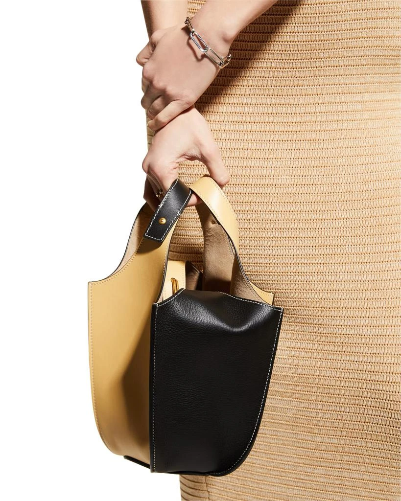 商品Tory Burch|Colorblock Lampshade Top-Handle Bag,价格¥2957,第2张图片详细描述