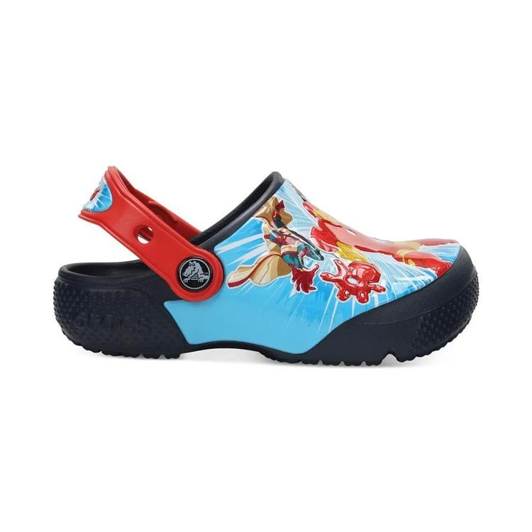 商品Crocs|Fun Lab Avengers Clogs,Baby Boys, Toddler Boys & Little Boys,价格¥262,第2张图片详细描述