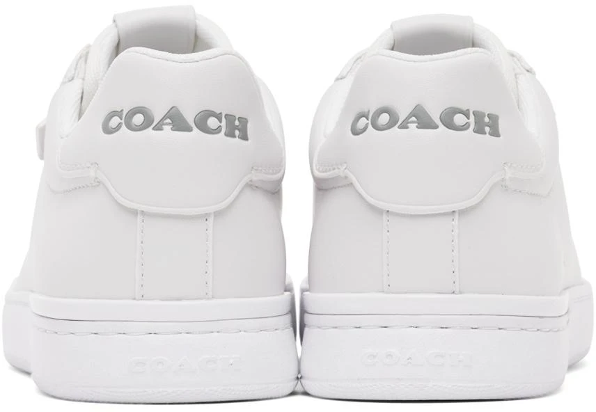 商品Coach|White Lowline Low-Top Sneakers,价格¥653,第2张图片详细描述